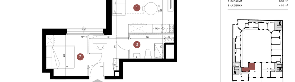 Mieszkanie w inwestycji: Konopacka