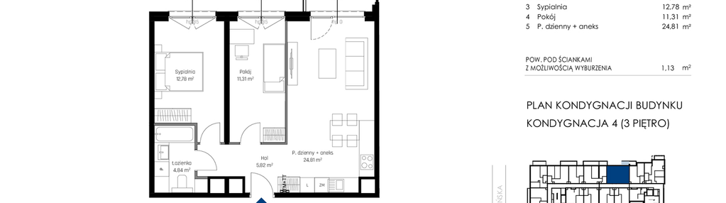 Mieszkanie w inwestycji: Chylońska STO10 etap III