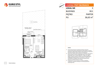 Mieszkanie w inwestycji: Osiedle Przy Błoniach 3 etap IV