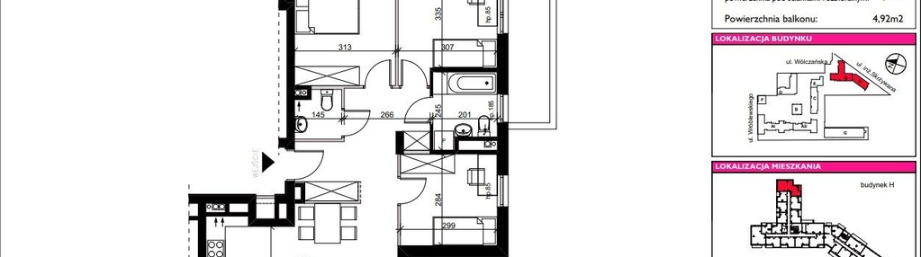 Mieszkanie w inwestycji: ART MODERN etap III - bud. H