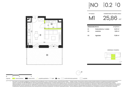Mieszkanie w inwestycji: Ogrody Staromiejskie