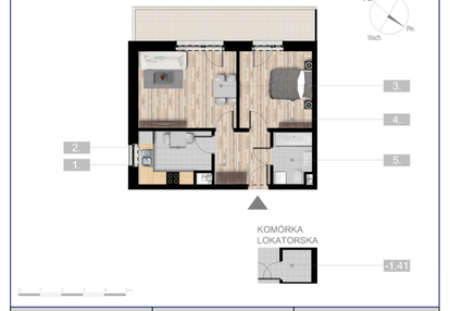 Mieszkanie w inwestycji: Szczytno Dąbrowskiego - etap 3