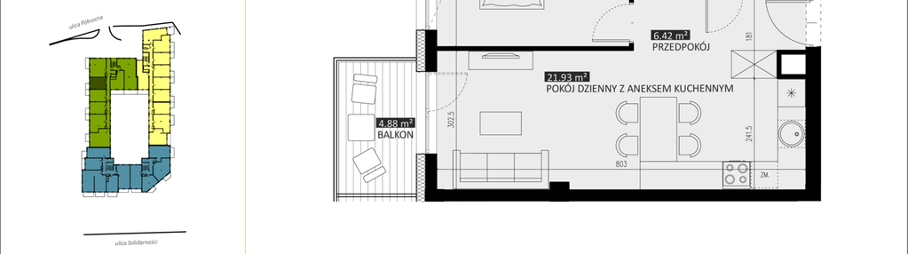 Mieszkanie w inwestycji: Apartamenty Północna etap II
