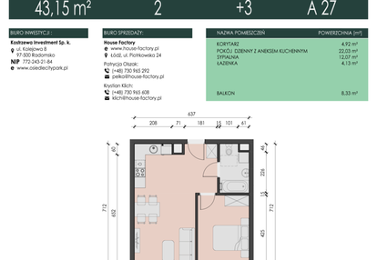 Mieszkanie w inwestycji: Osiedle City Park