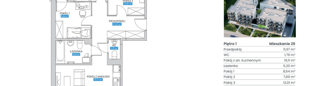 Mieszkanie w inwestycji: Willa Zalesie