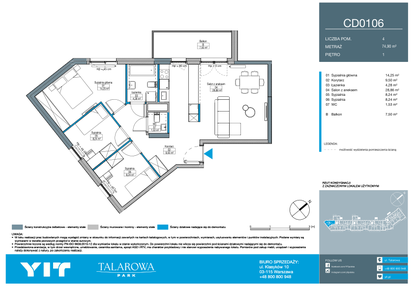 Mieszkanie w inwestycji: Talarowa Park