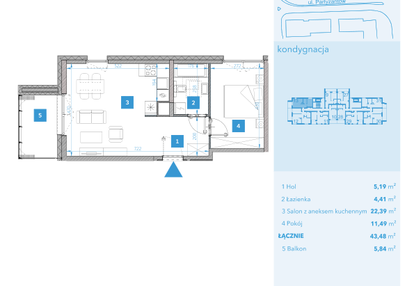 Mieszkanie w inwestycji: Apartamenty Macadamia