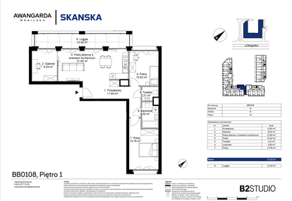 Mieszkanie w inwestycji: Awangarda Mogilska