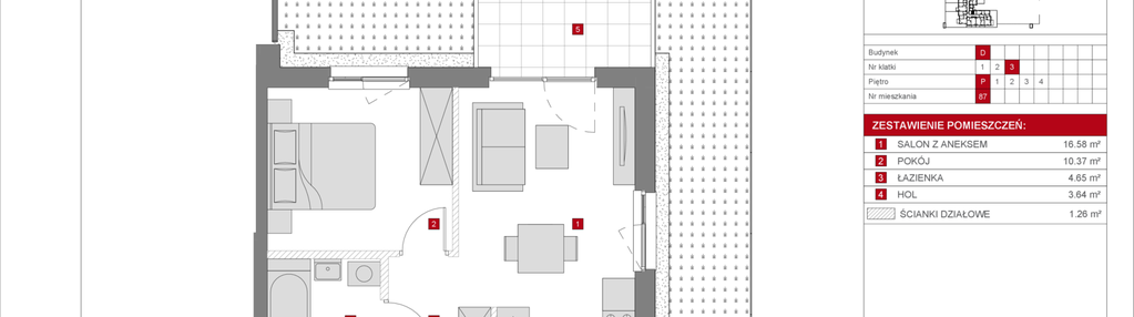 Mieszkanie w inwestycji: Dzielnica Mieszkaniowa Metro Zachód - etap 8.2