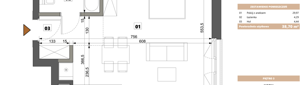 Mieszkanie w inwestycji: Srebrna 5