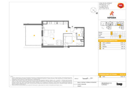 Mieszkanie w inwestycji: Osiedle Rapsodia etap 3