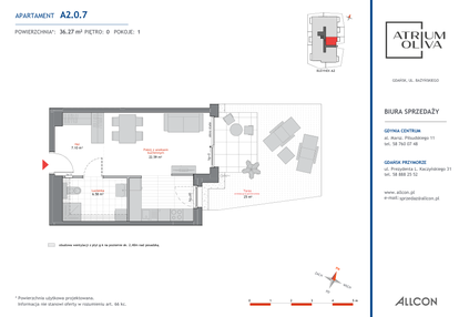 Mieszkanie w inwestycji: Atrium Oliva