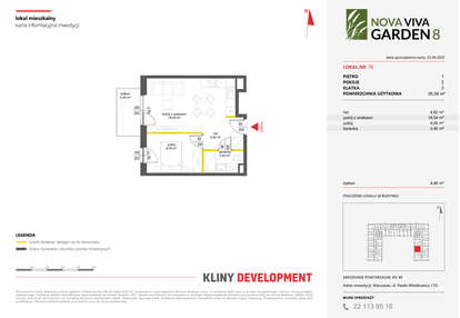 Mieszkanie w inwestycji: Nova Viva Garden 8