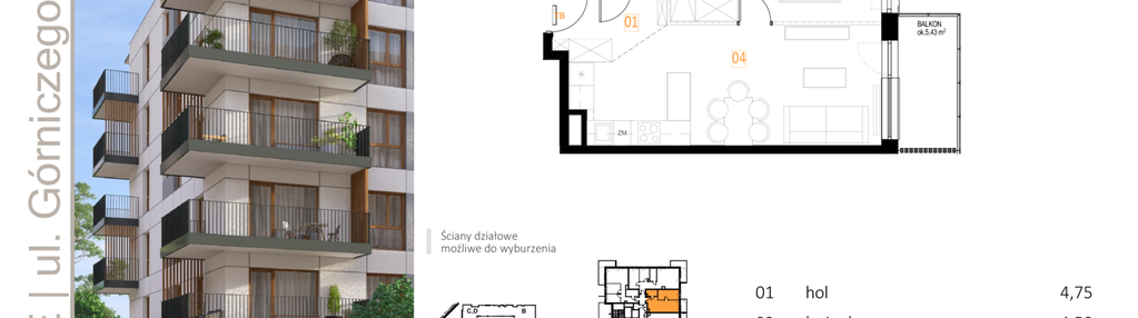 Mieszkanie w inwestycji: Zielony Nikiszowiec