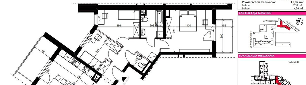 Mieszkanie w inwestycji: ART MODERN etap III - bud. H