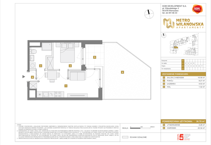 Mieszkanie w inwestycji: Apartamenty Metro Wilanowska