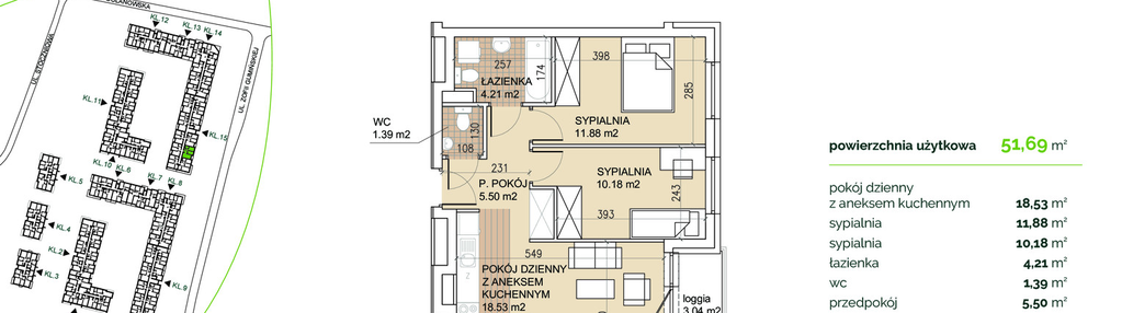 Mieszkanie w inwestycji: Lokum Verde etap III