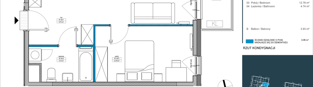Mieszkanie w inwestycji: Nordic Górka Narodowa