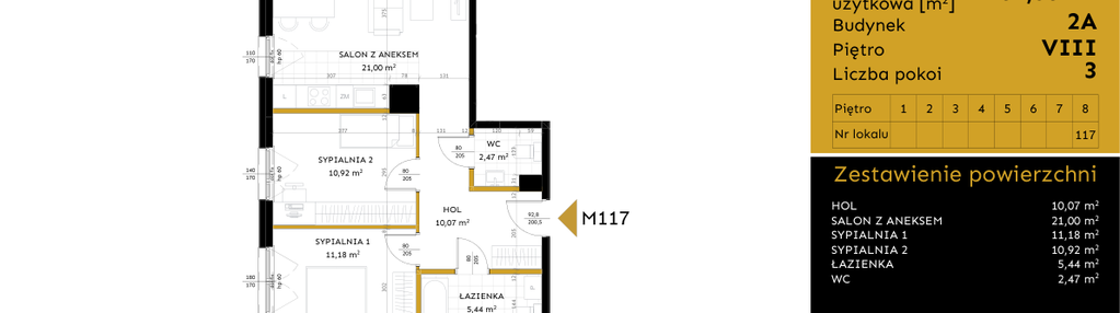 Mieszkanie w inwestycji: Corso etap 2