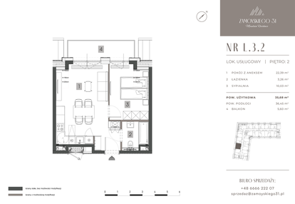 Mieszkanie w inwestycji: Zamoyskiego 31