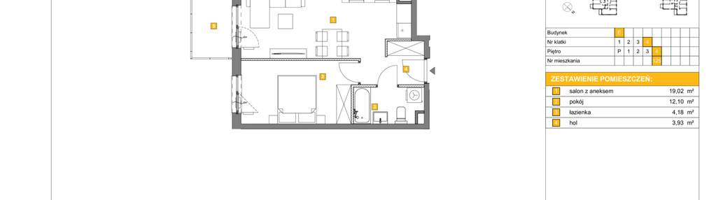 Mieszkanie w inwestycji: Osiedle Rapsodia etap 3