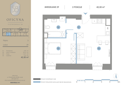 Mieszkanie w inwestycji: Oficyna - Apartamenty Inwestycyjne Apart Hotel