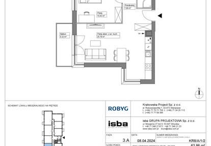 Mieszkanie w inwestycji: Apartamenty Krakowska etap VIII
