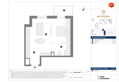 Mieszkanie w inwestycji: Apartamenty Park Matecznego Etap 1