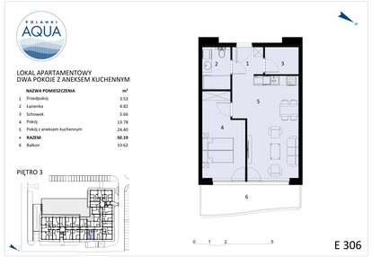 Mieszkanie w inwestycji: Polanki Aqua - budynek E