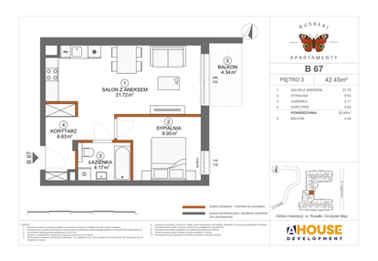 Mieszkanie w inwestycji: Apartamenty Rusałki
