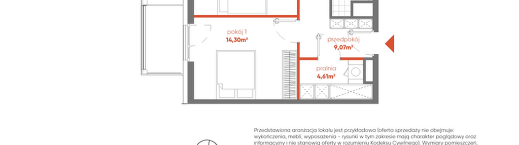 Mieszkanie w inwestycji: Pierwsza Dzielnica - etap III