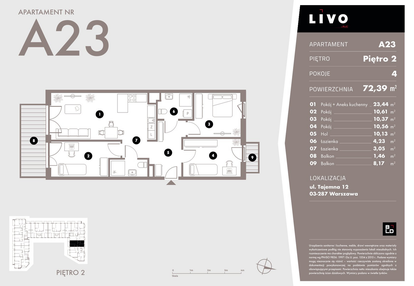 Mieszkanie w inwestycji: Livo