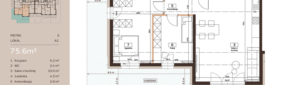 Mieszkanie w inwestycji: Domkove Widzew