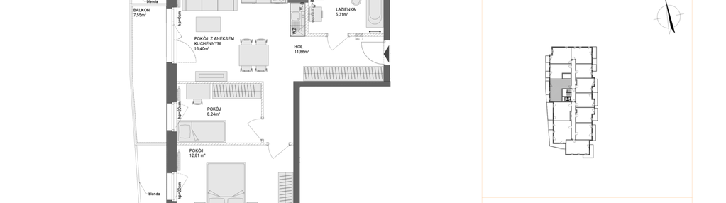Mieszkanie w inwestycji: Osiedle Synteza etap IV