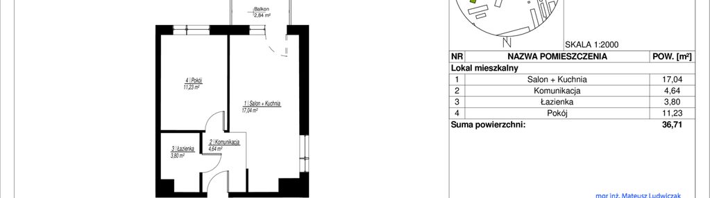 Mieszkanie w inwestycji: Jasielska 8C etap II