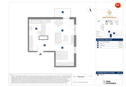 Mieszkanie w inwestycji: Apartamenty Park Matecznego Etap 1