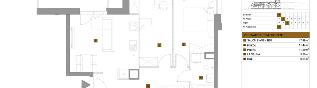Mieszkanie w inwestycji: Apartamenty nad Oławką etap II