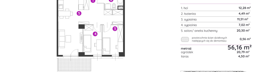 Mieszkanie w inwestycji: Murapol Osiedle Szafirove