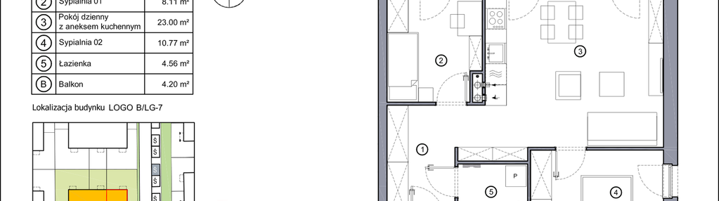Mieszkanie w inwestycji: os. Linea w Buku