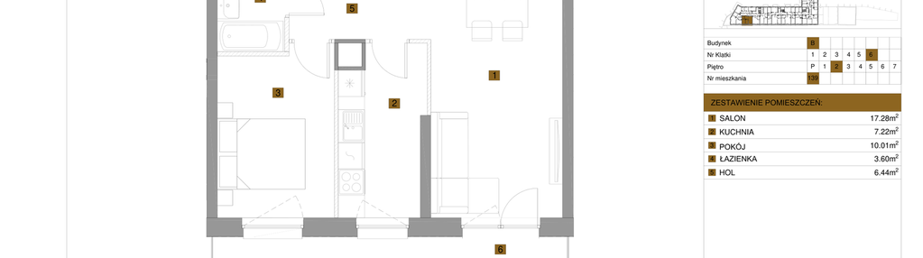 Mieszkanie w inwestycji: Apartamenty nad Oławką etap II