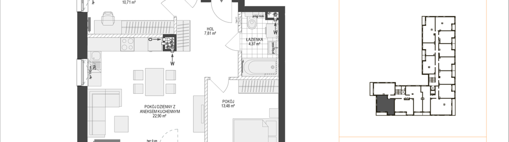 Mieszkanie w inwestycji: Konstelacja etap IV