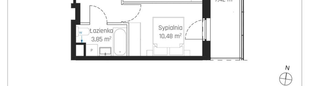 Mieszkanie w inwestycji: Nadmotławie Apartments etap J