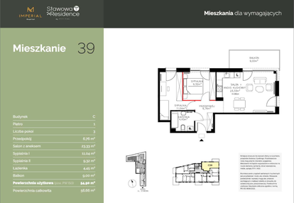 Mieszkanie w inwestycji: Stawowa Residence - etap V