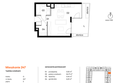 Mieszkanie w inwestycji: Miasto Polskich Mistrzów Olimpijskich