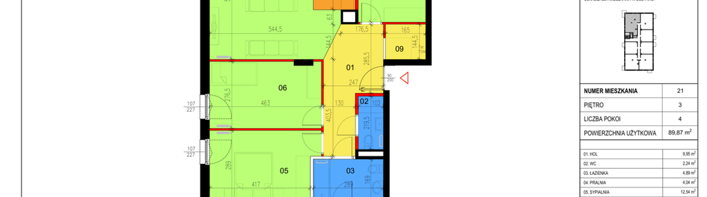 Mieszkanie w inwestycji: Apartamenty Nowy Marysin V