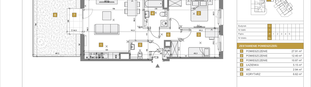 Mieszkanie w inwestycji: Apartamenty Beethovena etap 2 - apartamenty inwestycyjne
