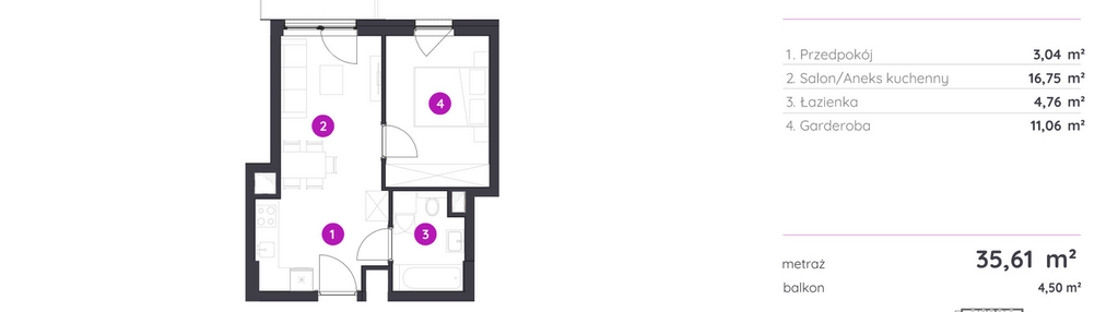 Mieszkanie w inwestycji: Murapol Forum