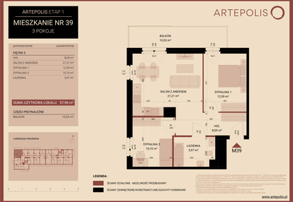 Mieszkanie w inwestycji: Artepolis