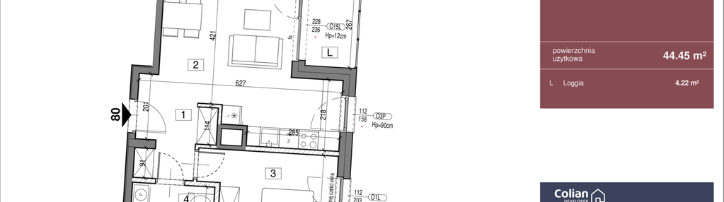 Mieszkanie w inwestycji: Goplana budynek G