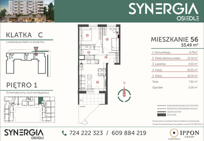 Mieszkanie w inwestycji: SYNERGIA